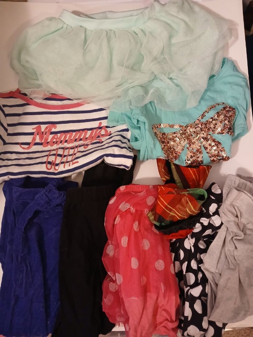 Girls Size 6x Lot of Shirts Pants and Skirt
